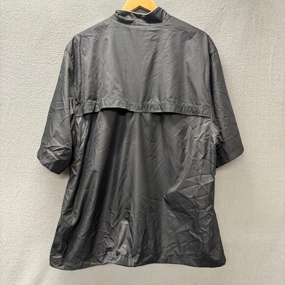 Greg Norman Golf Windbreaker Mens Large Black 1/2 Zip Pullover Activewear NEW - Picture 3 of 8